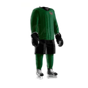 Conjuntos de hockey sobre hielo unisex hechos en fábrica más vendidos, suave al tacto, cantidad a granel, nombre de equipo personalizado para adultos - Product Image 4