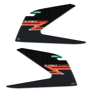 Adesivi Laterali 3D Personalizzati per Serbatoio Compatibili con KTM Duke 125 2021-2022 Logo Personalizzato - Product Image 1