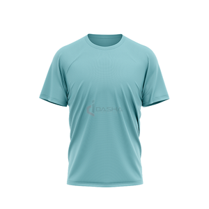 Camiseta deportiva de verano 2025 de alta calidad Slim Fit 100% algodón liso ropa de gimnasio con logotipo personalizado de punto Fitness camiseta personalizada - Product Image 5