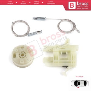 BWR5231ชุดซ่อมกระจกหน้าต่างไฟฟ้าด้านหน้าซ้ายสำหรับ500 2007ประตู2/3แฮทช์แบ็คคาบริโอเปิดประทุน68070267AD - Product Image 2