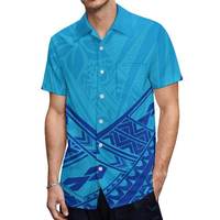 Nuevas Camisas de Hombre de Talla Grande con Estampado de Flores Tropicales Estilo Hawaiano, Antiencogimiento, Sublimadas, de Manga Corta, Cuello en V y Corte Holgado