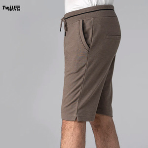 Shorts de sport pour hommes 2026 personnalisables avec logo, style urbain, 100 % coton respirant, taille élastique, séchage rapide, pour l'été et le fitness - Product Image 1