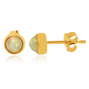 Pendientes clásicos minimalistas chapados en oro, pendientes de plata de ley 925 con piedras preciosas de ónix negro para mujer y Niña - Product Image 5