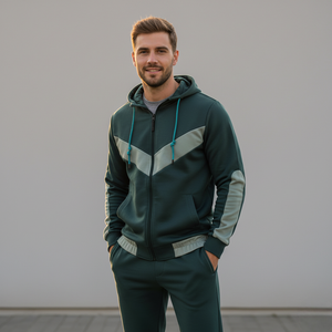 Conjunto Deportivo de Dos Piezas para Hombre de Primera Calidad, Chándal para Correr, Transpirable, Personalizado, al por Mayor, Ropa Deportiva para Hombre, Nueva Llegada - Product Image 1