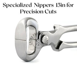 Farrier <b>tools</b> hoof nipper horse nippers 15" Equine Nail cutter Farrier Hoof Nippers horse hoof trimming <b>tool</b> for Equine <b>Care</b> - Product Image 4