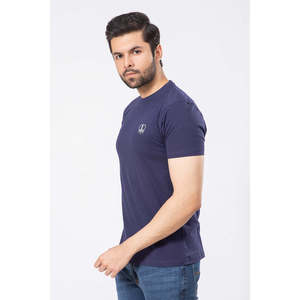 Men's Fred Crewneck T-Shirt 100% Cotton Heavy <b>Weight</b> 180 Gsm Plain Dyed Jersey for Fitness and Oversize <b>Blank</b> Design - Product Image 4