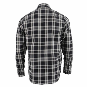 Chemise pour homme en coton, élégante, formelle, à séchage rapide, décontractée, à carreaux - Product Image 2
