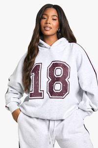 Sudadera con Capucha para Mujer, de Alta Calidad, Personalizada, Transpirable, de Felpa de Algodón Blanco de 500 g/m², con Estampado Puff - Product Image 4