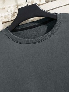 Sudadera Térmica Unisex 100% Algodón, Invierno, Color Sólido, Forro Polar 3D, Resistente al Viento y Transpirable, Sin Cuello - Product Image 2