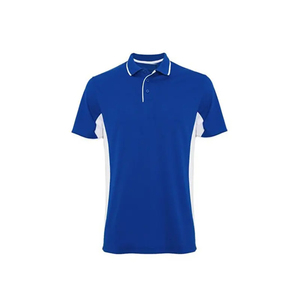 Hombres personalizados de alta calidad para Polo 90% poliéster 10% Spandex diseño bordado OEM precio muestra uniforme - Product Image 6