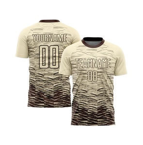 Wholesale Supplier New Design Sportswear Soccer Ball Jersey High Quality Soccer Jersey With Customized Pattern OEM Service - Product Image 6