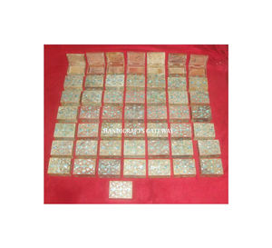 Produit Super Fabuleux Fait à la Main en Forme Rectangulaire Stéatite Naturelle Incrustation Verte Nacre Boîtes à Bijoux avec Boîte en Pierre - Product Image 1