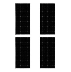 Paneles Solares Monocristalinos de 390W 400W 410W, Totalmente Negros, de Media Celda, Precio de Panel Solar - Product Image 1