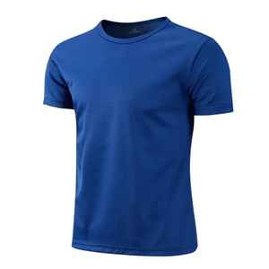 Camisetas Deportivas de Secado Rápido 100% Poliéster para Hombre, Logotipo Personalizado, Camisetas Cortas para Correr, Listas para Sublimación con Técnica de Bordado 3D - Product Image 3