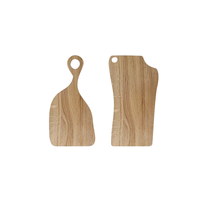 Groothandel 10 Stuks Houten Snijplank Set Unieke Handgreep Ontwerpen Natuurhout Charcuterie Serveerplanken Lasergesneden