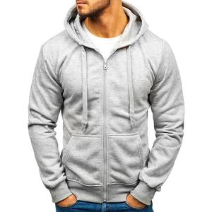 Vente en gros OEM Logo personnalisé col montant demi-fermeture éclair pull décontracté surdimensionné hommes stand sweats à capuche et sweatshirts - Product Image 4