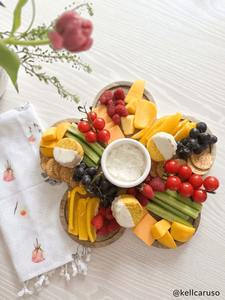 Planche à chips et à sauce en bois de manguier vintage - Product Image 6