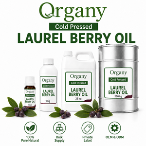 Aceite Puro de Baya de Laurel a Granel, Aceite de Fruta de Laurus Nobilis Prensado en Frío, Aceite Ghar para Fabricación de Jabón de Alepo, Venta al por Mayor, Marca Privada, OEM, ODM - Product Image 3