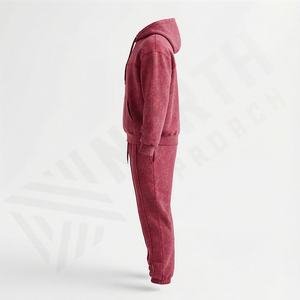 Top Selling <b>Men</b> Tracksuit Custom <b>Hoodie</b> 100% Cotton Breathable Fabric Customized Logo <b>Running</b> Outdoor Athletic Fitness Clothes - Product Image 3