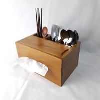 Portautensilios de Cocina Multifuncional de 5 Niveles, de Madera Maciza Hecha a Mano, Moderna, Duradera y de Calidad Premium, No Plegable