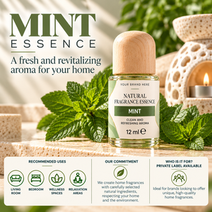 Essenza di Menta OEM 12ml |   Profumo Fresco alle Erbe per la Casa |   Produttore di Marchi Privati Spagna - Product Image 3