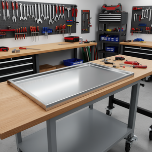 Hazet Stainless Steel Worktop for <b>Tool</b> <b>Storage</b> Trolley - Product Image 3