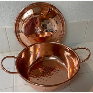 Cazuela de olla hecha a mano de lujo con tapa, Decoración de mesa moderna, calentador de alimentos, olla caliente o cazuela, servidor de alimentos para Cocina - Product Image 6