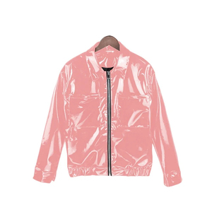 Vente en gros de vêtements de ville à manches longues veste en cuir professionnelle Offre Spéciale hommes nouveau design pour hommes vestes en cuir brillant pour hommes - Product Image 6