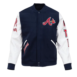 Wholesale High Quality <b>Men</b> Customized Sporty Varsity <b>Jacket</b> <b>Baseball</b> Wool College Letterman Bomber Winter Wear Breathable Stand - Product Image 3