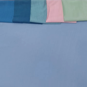 Indian Snowfall Warp Knit camiseta Tela-transpirable cómodo material de estilo liso para niñas camisetas de moda baratas al por mayor - Product Image 1