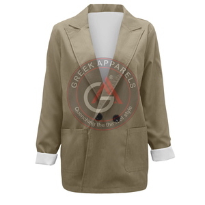 Vente en gros de nouvelle mode, blazer pour femmes avec impression personnalisée, vêtements d'affaires, blazer pour femmes, blazer personnalisé par sublimation - Product Image 2