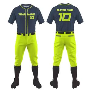 Dernière arrivée vente chaude uniforme de baseball nouveau style jeune uniforme de baseball au prix de gros - Product Image 6