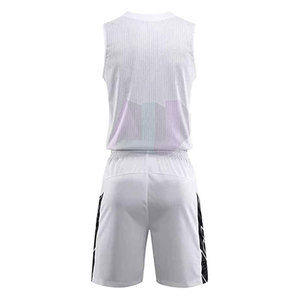 Nuevo Conjunto de Uniforme de Baloncesto con Logotipo Personalizado, Incluye Camiseta y Pantalones Cortos, Tallas Grandes Disponibles, Ideal para Pedidos de Equipos - Product Image 3