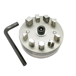 Juego de 9 Cortadores de Disco de Acero Endurecido para Joyería, Herramientas para Oro, Plata, Cobre, Latón, Aluminio y Níquel |   GS589AO-01A - Product Image 1