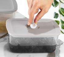 Conteneurs de rangement en plastique multifonctionnels durables et polyvalents, style coréen, sans danger pour les aliments et empilables pour la cuisine, le garde-manger, la préparation des repas - Product Image 5