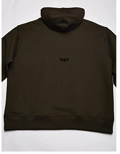 Men's Power Blend Fleece Hoodie Logo 50% Cotton 50% Polyester Imported Pull on Closure <b>Machine</b> Wash Sourcing From Bangladesh - Product Image 6