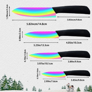 Couteau de chef à livraison rapide, lame en céramique, manche en plastique, compatible lave-vaisselle, pour la survie en plein air, haute qualité, approvisionnement en vrac - Product Image 2