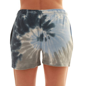 Shorts décontractés pour femmes en coton de qualité supérieure, taille confortable, fermeture élastique à la taille, tissu en coton français, sur demande du client - Product Image 3