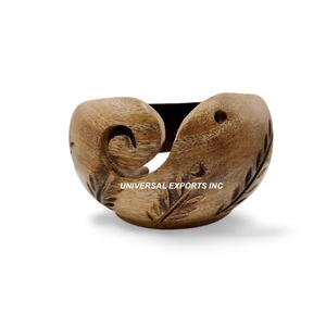 Luxury Wooden Salad Bowl Nice Quality Handmade <b>Sweet</b> Bowl Classic Stylish Wholesale New Wooden Serving Bowl - Product Image 6