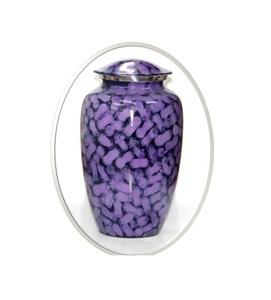 โกศบรรจุอัฐิสำหรับผู้ใหญ่ รุ่น ZHE 2073 สไตล์อเมริกัน สีน้ำเงินเข้ม ทำจากอะลูมิเนียม ทนทาน ขนาด 220 คิวบิกอินช์ - Product Image 4