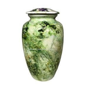 Urna Funeraria de Aluminio Estilo Americano para Cenizas Humanas, Calidad Premium, Marca HHO, Fabricante de la India - Product Image 1