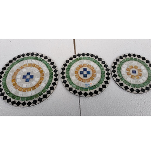 Manteles individuales festoneados Capiz hechos a mano, superventas, Mantel Individual de nácar, fabricante de Vietnam - Product Image 4