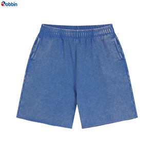 Pantalones Cortos Deportivos Holgados, Estilo Urbano, Novedad, Unisex, de Algodón, con Bordado Personalizado, Logotipo Impreso, Cintura Media - Product Image 1
