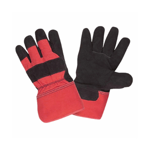 Vente en gros à chaud de gants de travail en cuir protection de la sécurité des mains vache fendue anti-coupure anti-dérapant respirant gants en cuir pour hommes - Product Image 2