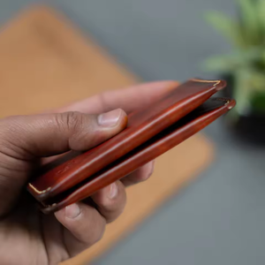 Portefeuille en cuir véritable pour homme, taille personnalisée, fait main, vintage, haute qualité, 2026 - Product Image 4