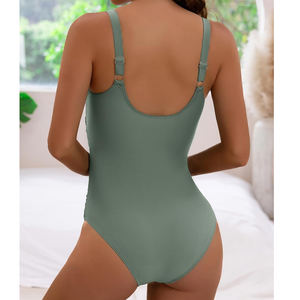 Trajes de baño de carreras de secado rápido de Pakistán Traje de baño de una pieza para mujer hecho a medida de alta calidad Cómodo transpirable - Product Image 2
