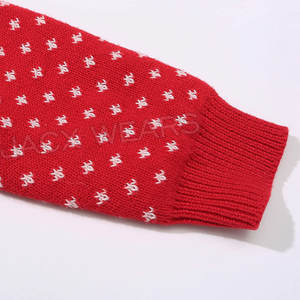 Suéter de Punto de Manga Larga para Hombre, Lana/Algodón, Personalizable, Diseño Transpirable de Alta Calidad para Invierno y Navidad - Product Image 5