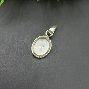 Fournisseur en gros de MANGALMAY CORPORATION de bijoux en argent 925 naturel certifié IGI, pendentif vintage de fiançailles, cristaux - Product Image 6