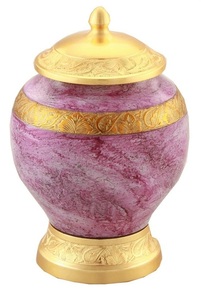 โกศบรรจุอัฐิแบบอเมริกัน ชาร์ลส์ สำหรับบรรจุอัฐิมนุษย์ โกศที่ทันสมัยสำหรับงานศพ ออกแบบโดยชาร์ลส์ โกศโลหะตกแต่ง - Product Image 2