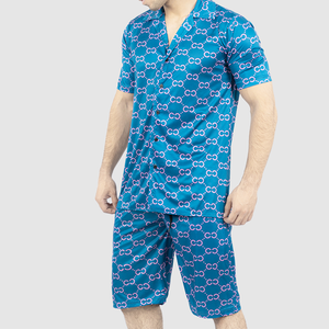 Manches courtes vêtements de plage Jogging costume hommes deux pièces ensembles courts chemise et short ensemble imprimer 2024 Logo personnalisé été décontracté - Product Image 5